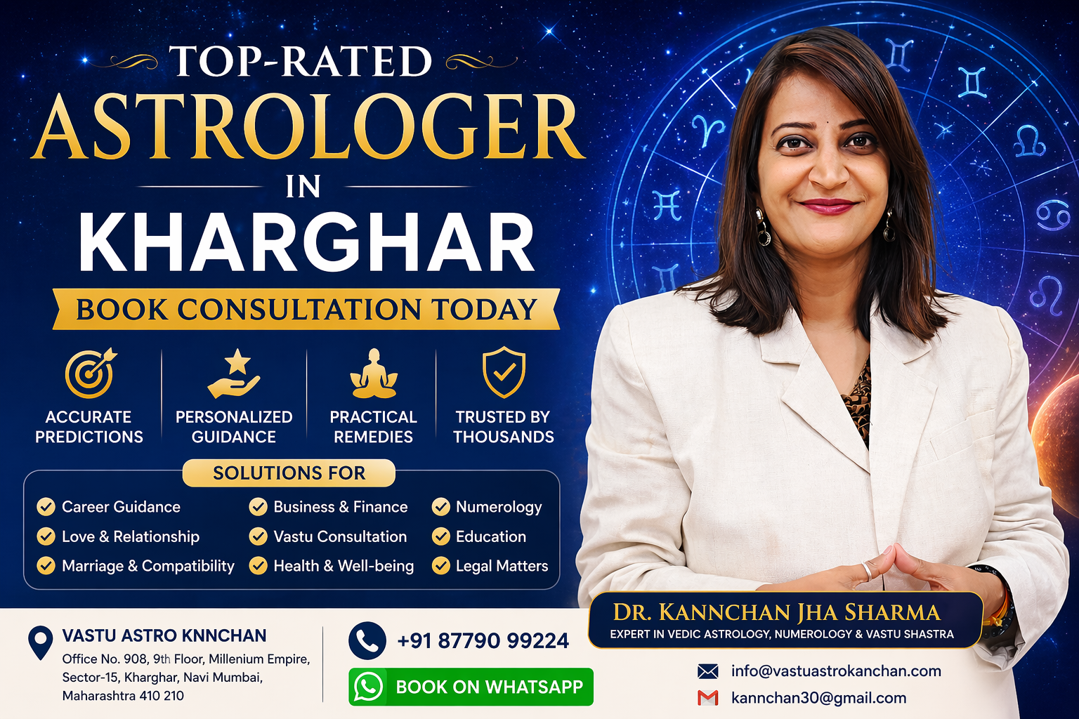 You are currently viewing Top-Rated Astrologer in Kharghar – Book Consultation Today