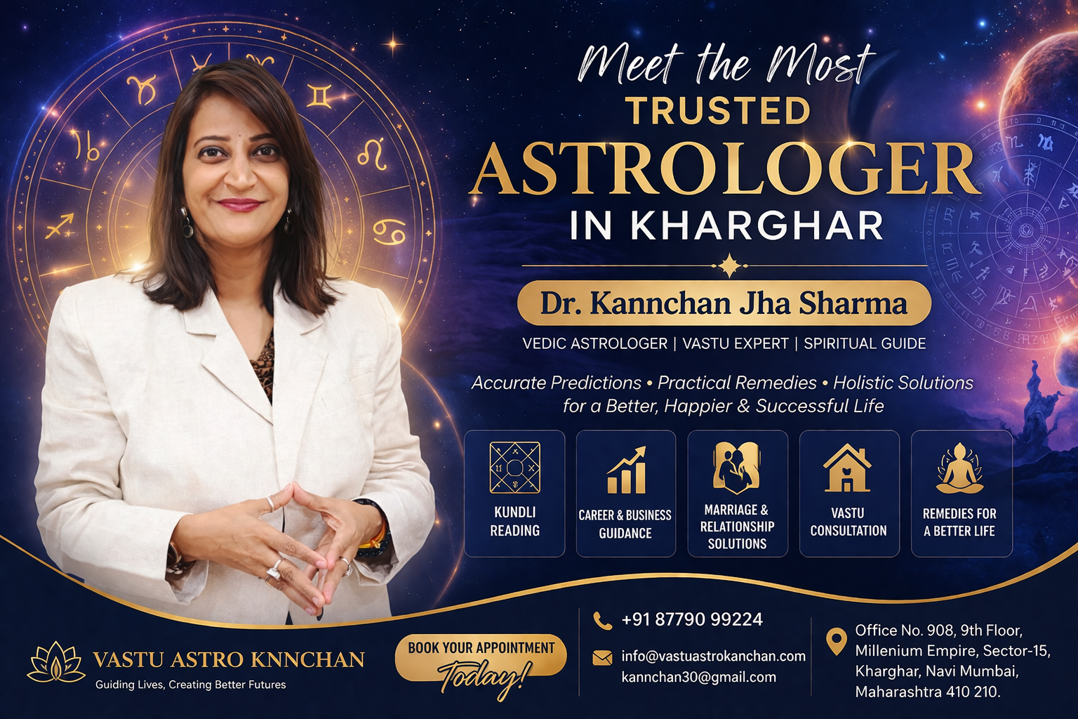 You are currently viewing Meet the Most Trusted Astrologer in Kharghar